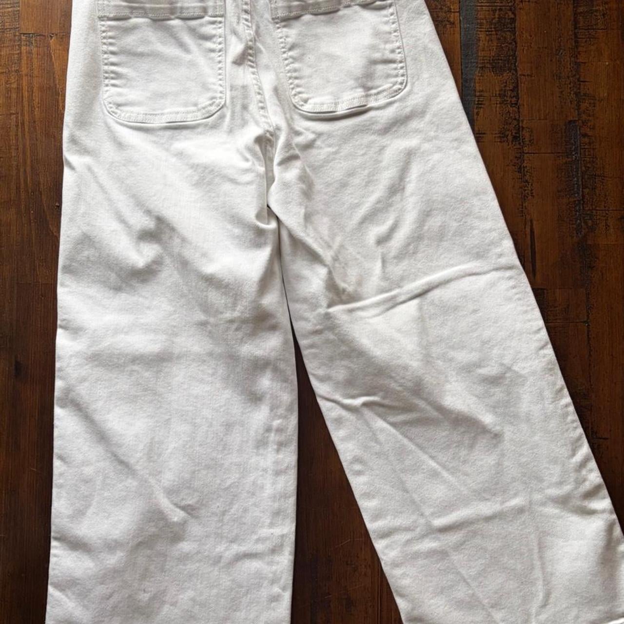 Oat New York The Label Size 26 Cropped Women's White Jeans — image 4 of 6